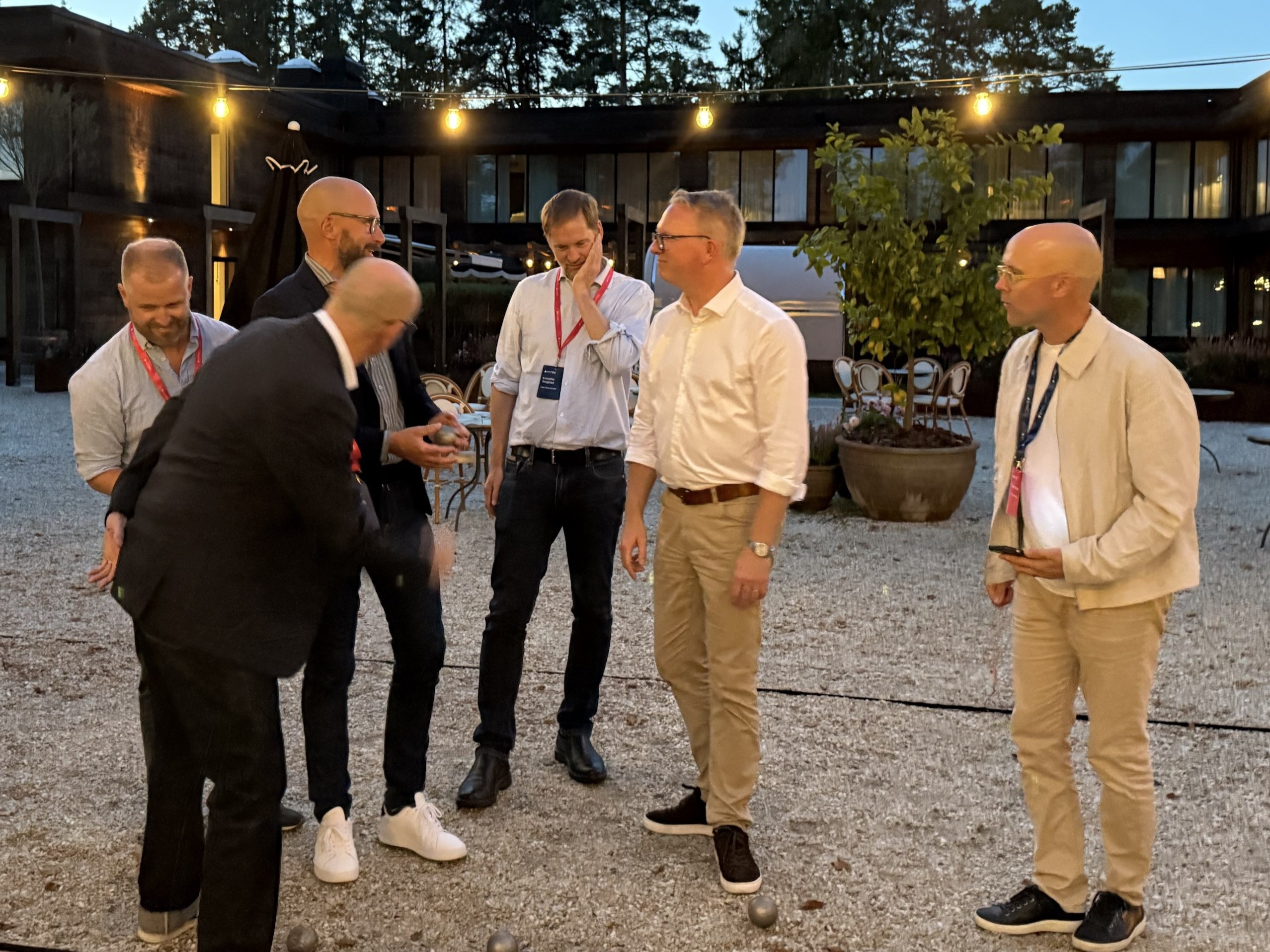 Marketing Council colleagues during the program in Stockholm