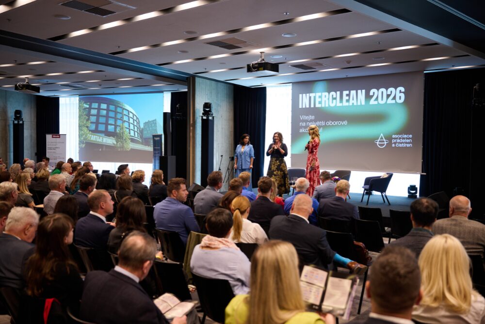Exhibition area at INTERCLEAN 2026 with industry stands