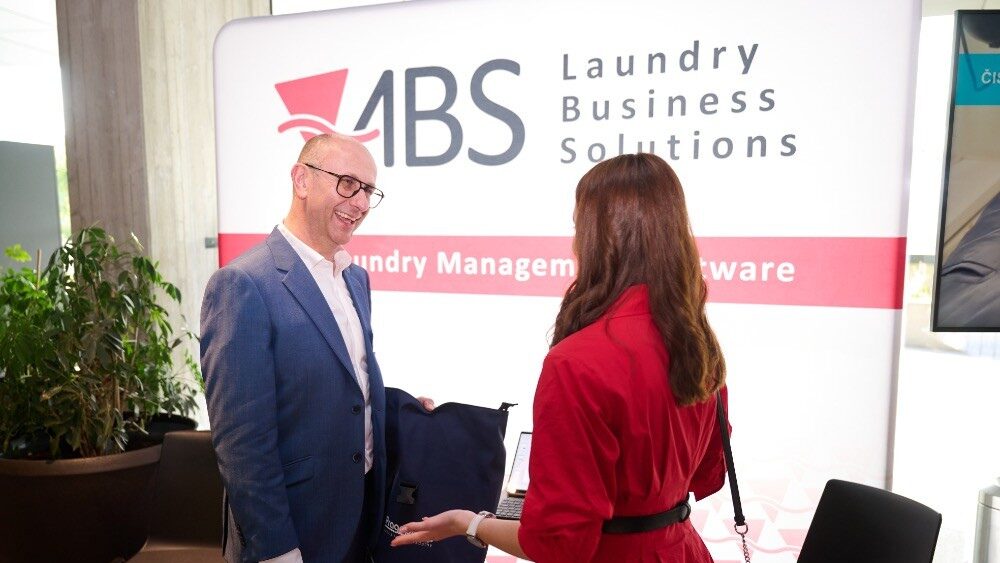 ABS Laundry Business Solutions at the INTERCLEAN 2026 conference in Prague